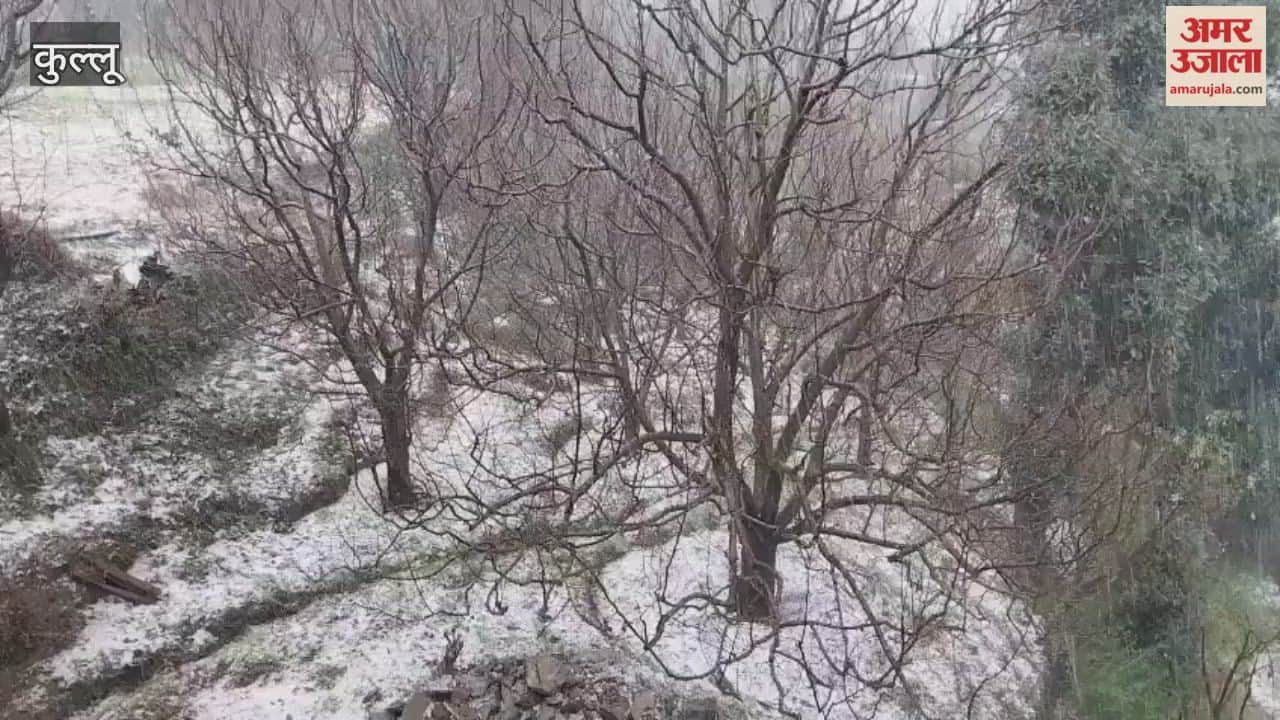 Heavy hailstorm in Gadsa of Kullu district