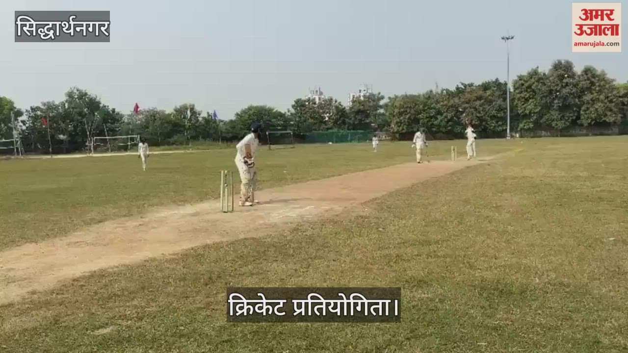Lakshmi Cambrej trapped by Ayush's spin, Siddharthnagar won the match by six wickets.