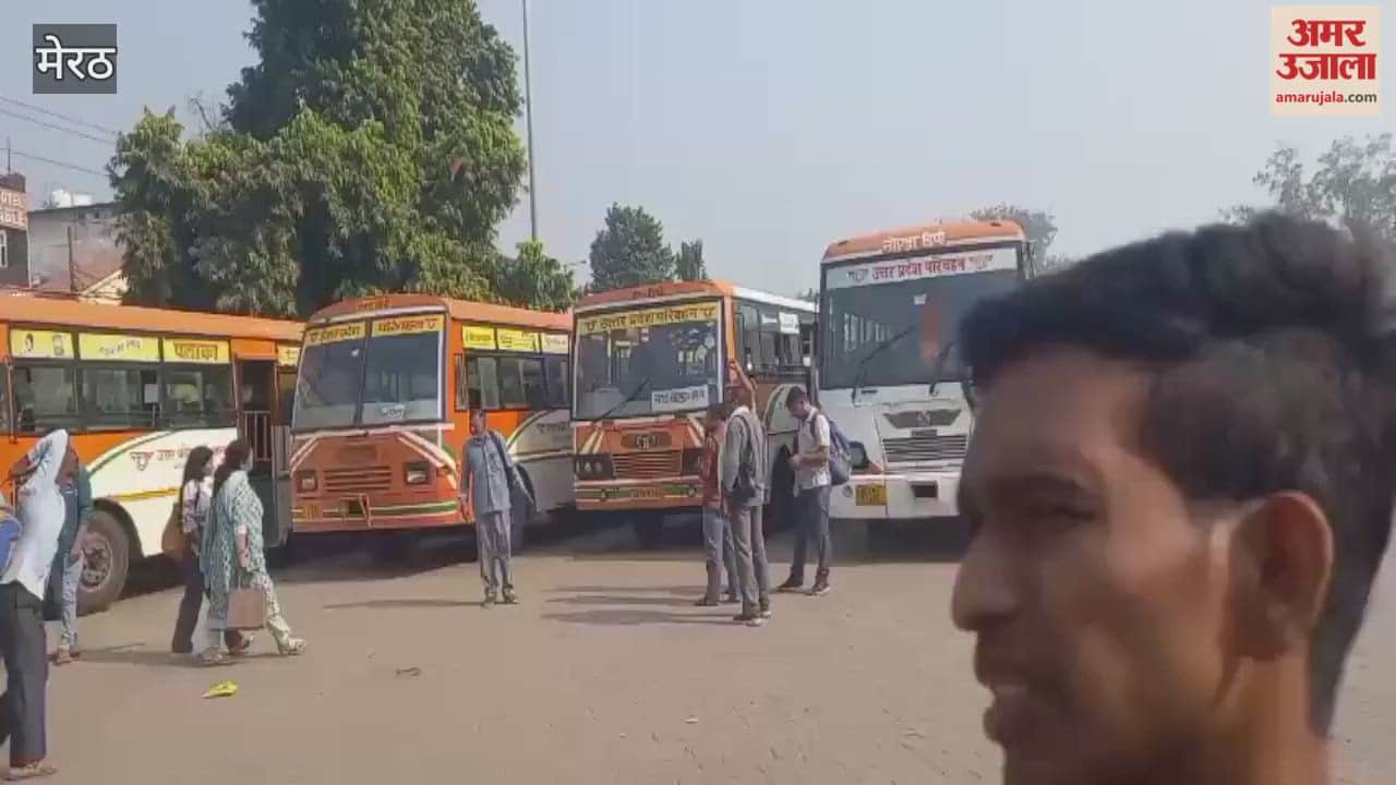 Meerut: Roadways ran additional buses on Bhaidooj
