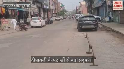Diwali firecrackers increase pollution