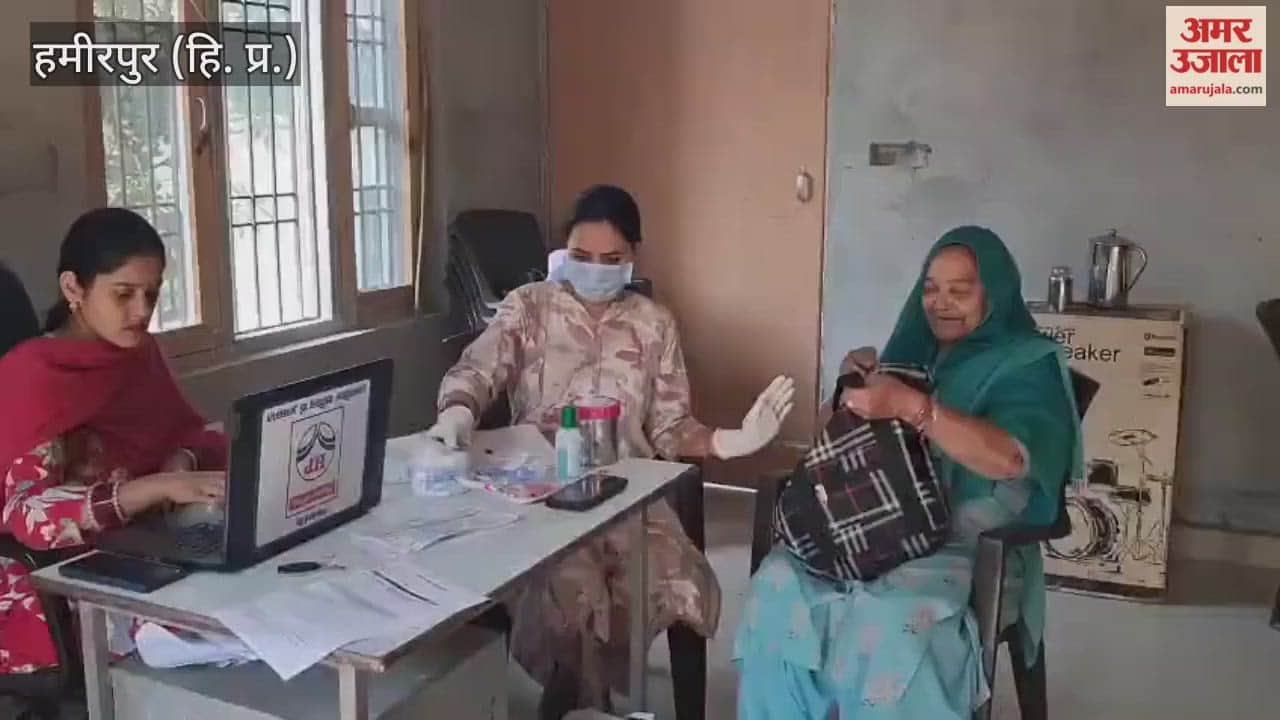Hamirpur X-ray screening camp organized at Ayushman Arogya Mandir Gahali