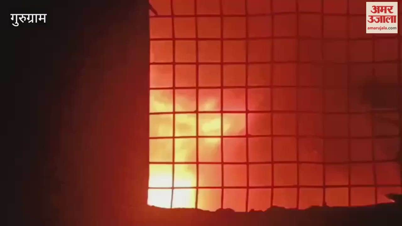 Fire broke out at 29 places in Gurugram on Diwali night