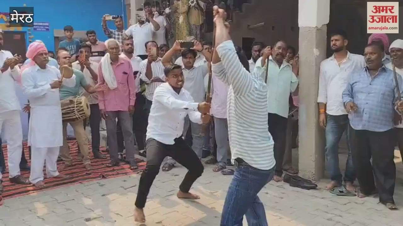 Meerut: Akhara organized at Kanthi Mata Temple