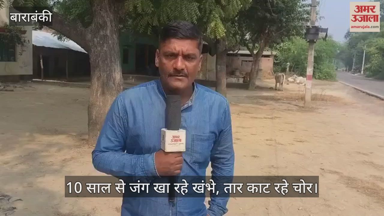 VIDEO: करोड़ों रुपए की एचटी लाइन, लेकिन नहीं बही एक भी यूनिट बिजली: 10 साल से जंग खा रहे खंभे, तार काट रहे चोर