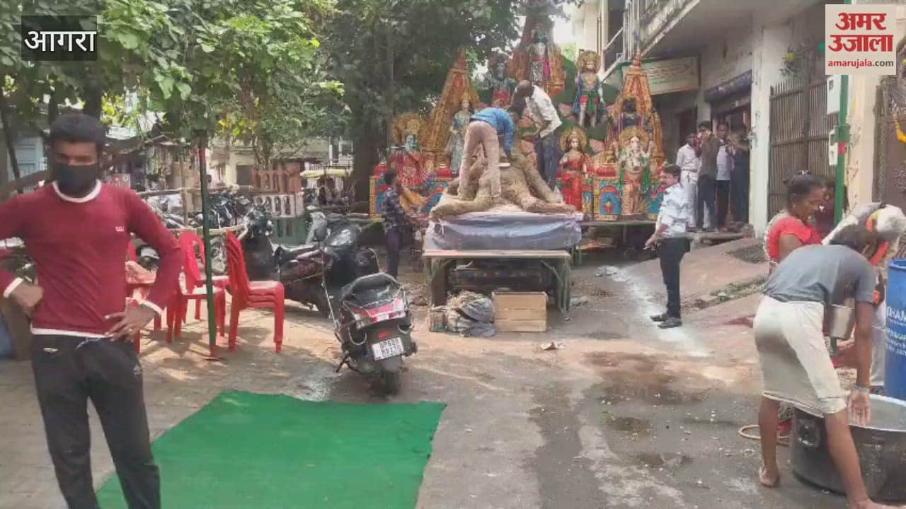 Mass Govardhan Puja organized in Agra