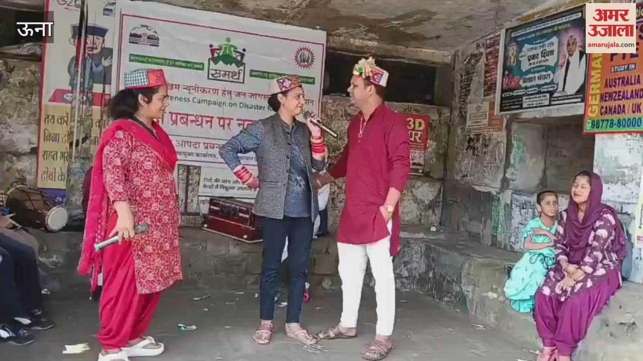 Una RK Kalamanch made villagers aware about safe building construction in Khurwain and Bangana