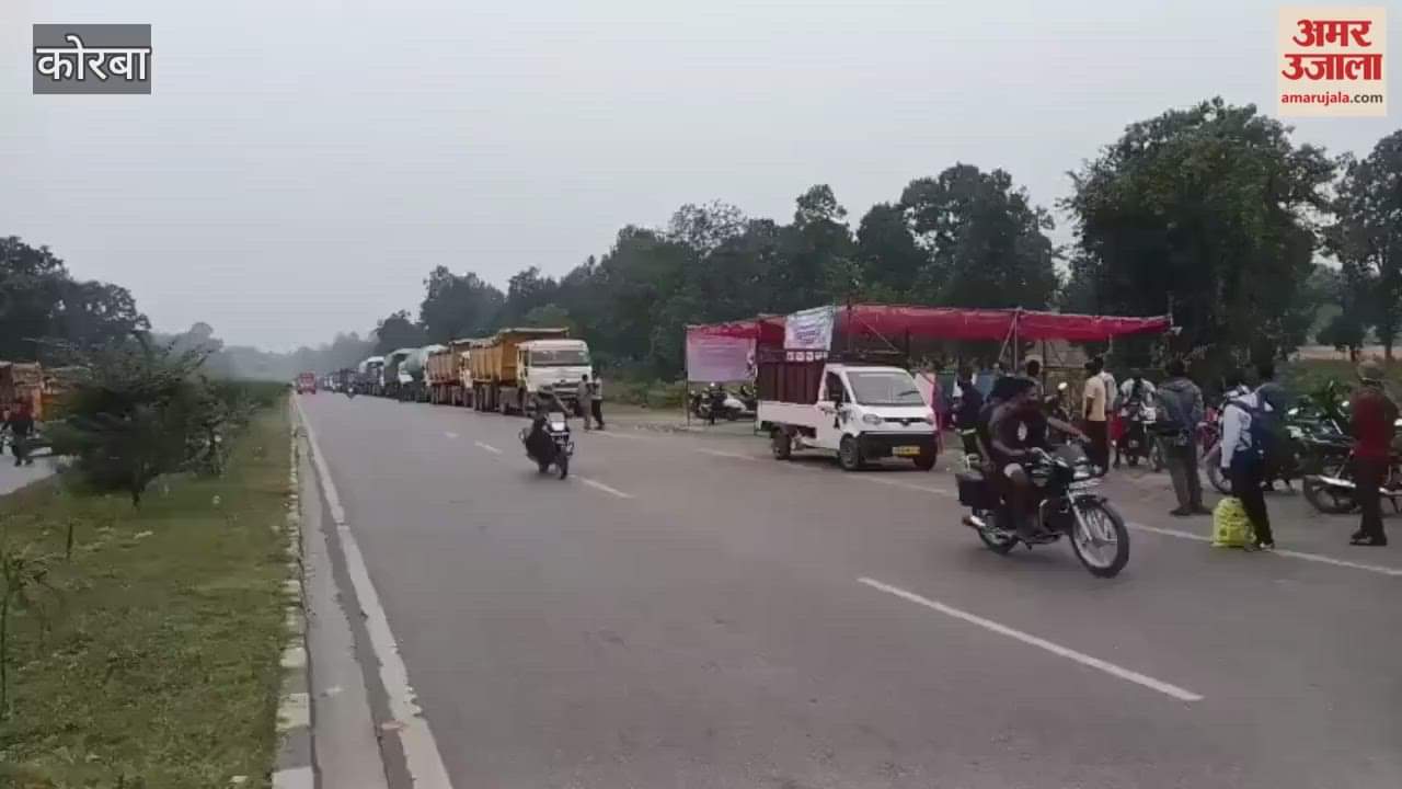 ड्राइवर सुरक्षा कानून और शराबबंदी की मांग पर ड्राइवर महासंघ का महाबंद, हाईवे पर जाम से यात्री परेशान