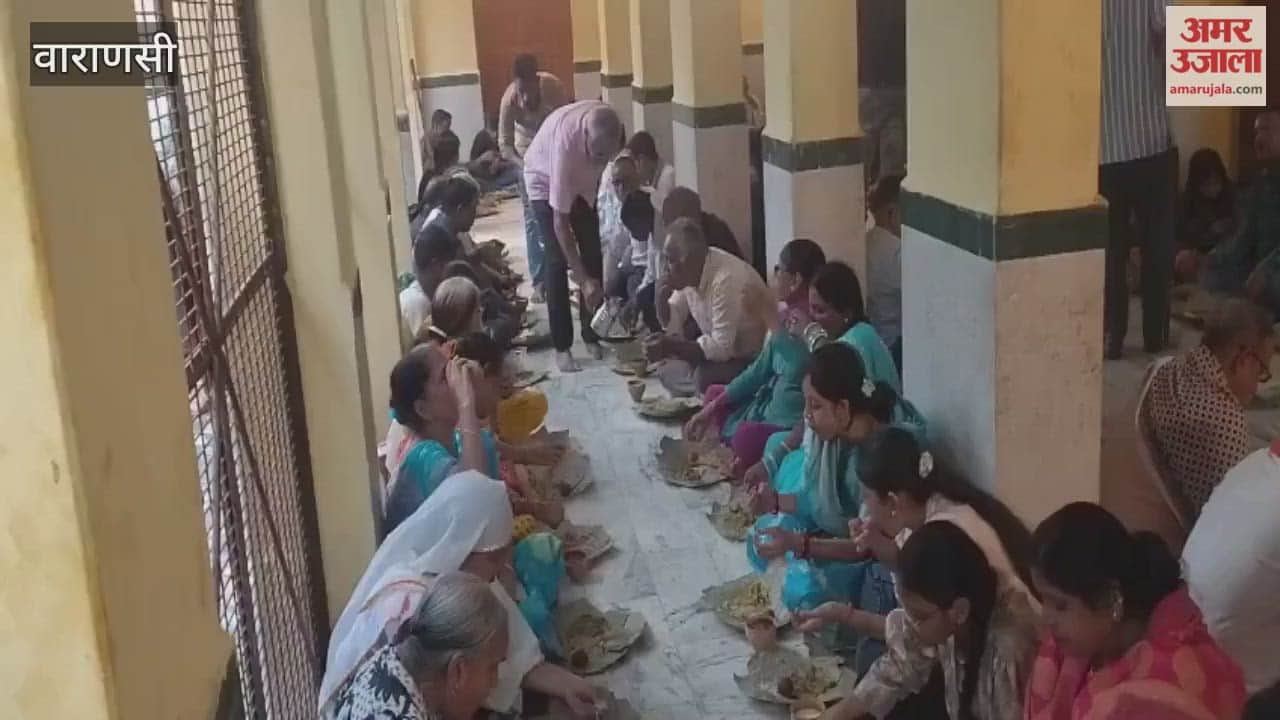 unique feast at Bada Ganesh Temple milk is served instead of water