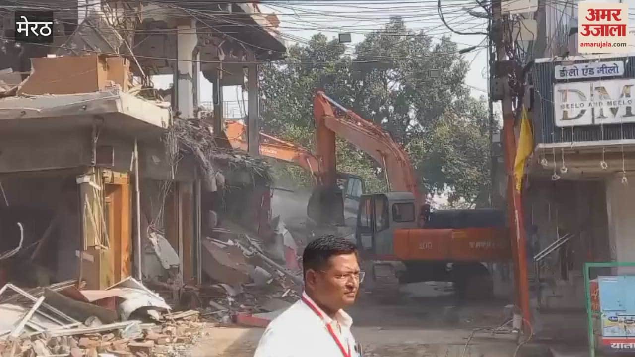 Meerut: Action started on the second day in Central Market