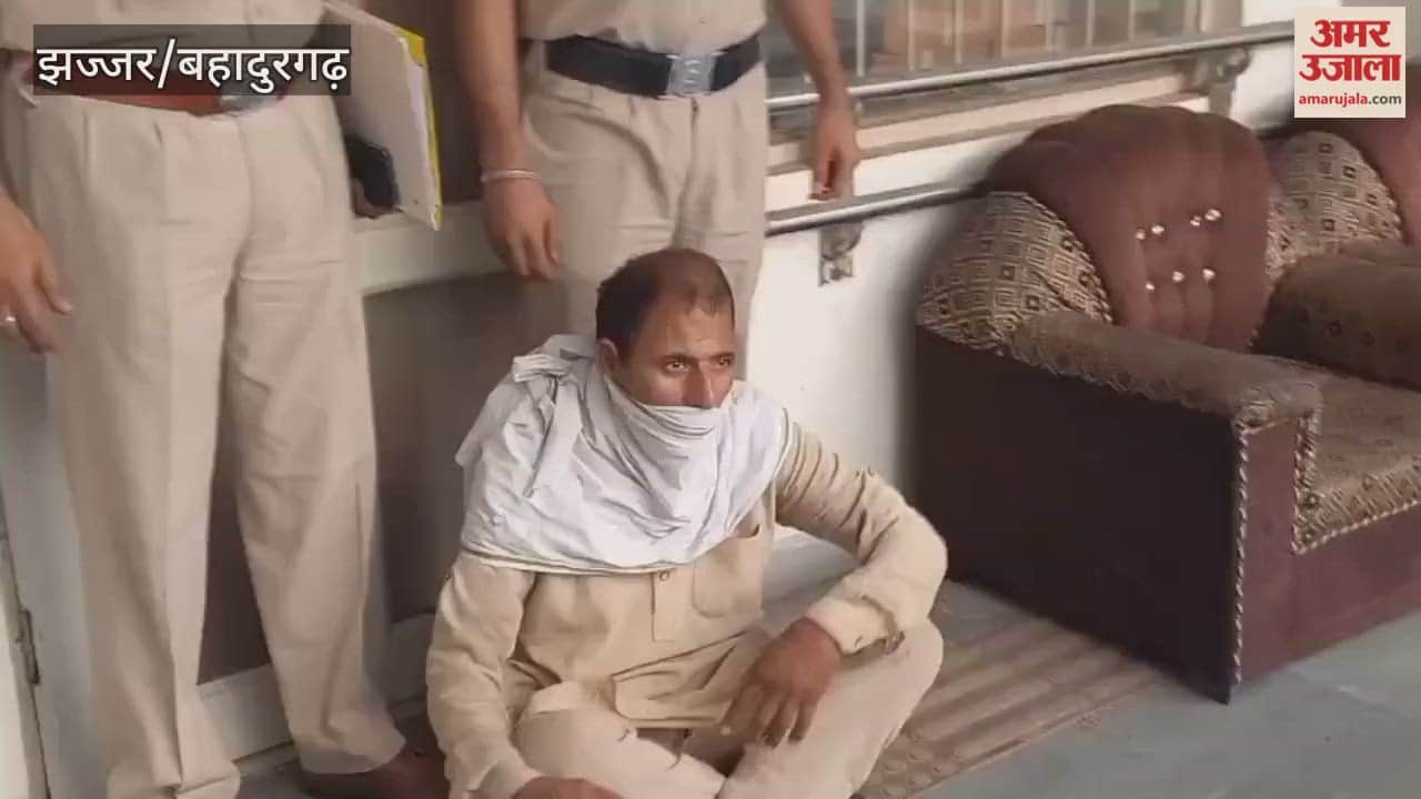 Jhajjar police took the accused of killing his brother and father on three-day remand