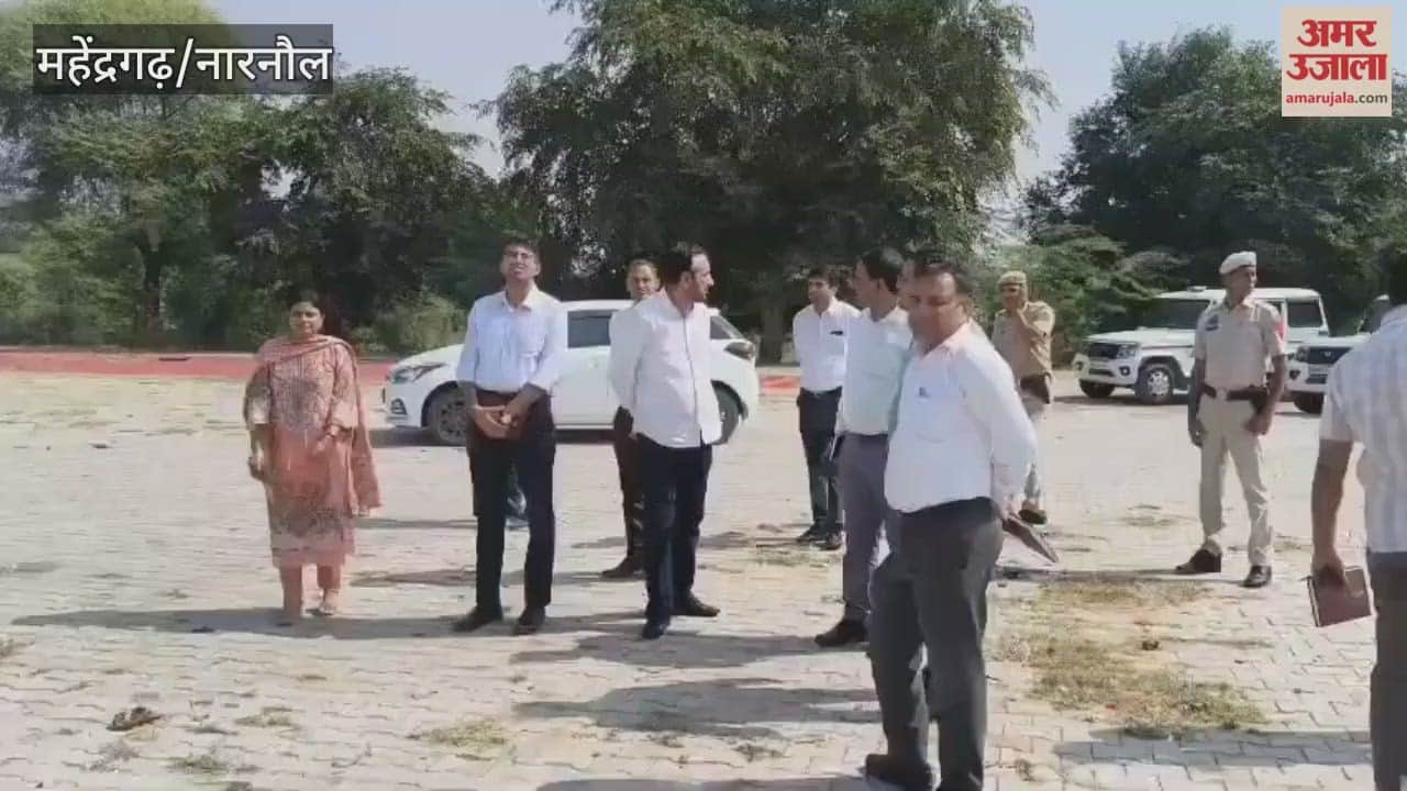 Narnaul Deputy Commissioner visited the grain market regarding the preparations for Maharaja Shoor Saini Jayanti