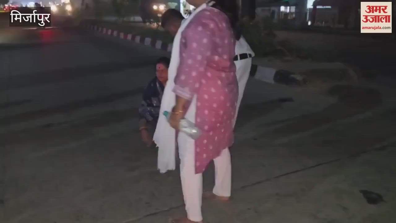 Fight between hospital staff and shopkeeper in Mirzapur VIDEO