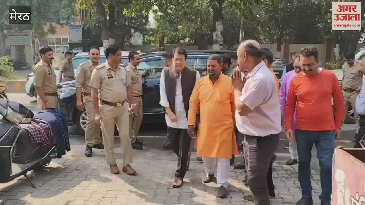 Meerut: MP Arun Govil reached Dada-Dadi Ashram, elderly people became emotional