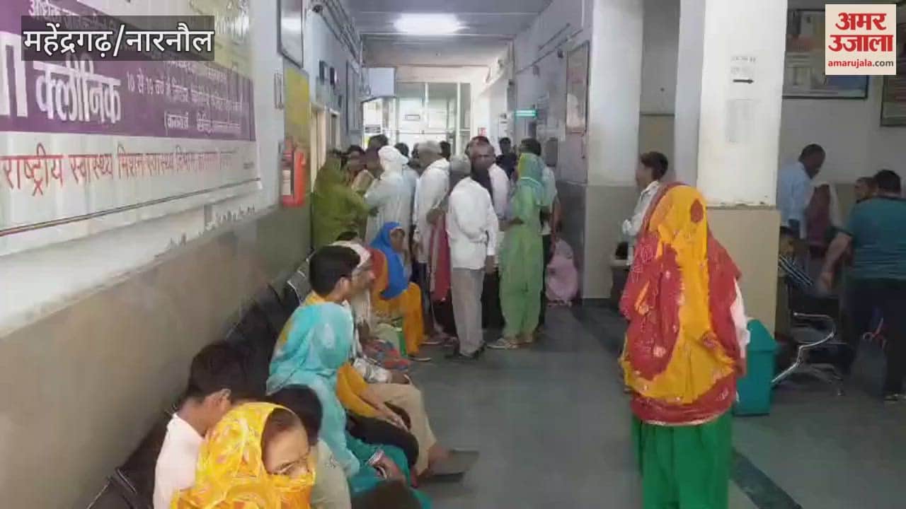 Due to the change in weather in Narnaul, the number of patients has increased, OPD has crossed 800