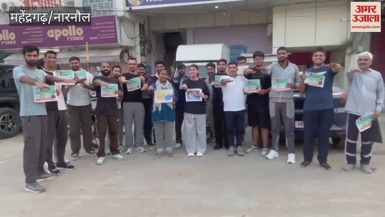 Youth in Narnaul were sworn in for drug de-addiction and polio awareness