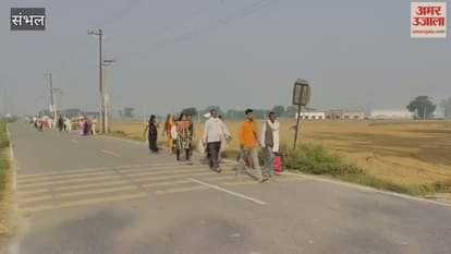24-kosi Parikrama at the Tirtha Vanshgopal was completed, and the area reverberated with cheers