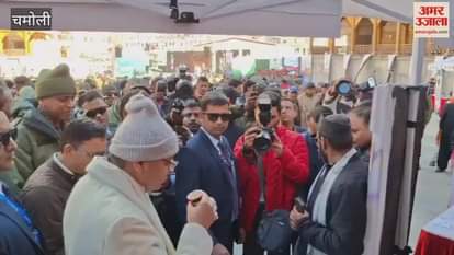 CM Dhwani reached Devbhoomi Cultural Festival 2025, visited the stall in Bamni village and drank Dolu herbal soup.
