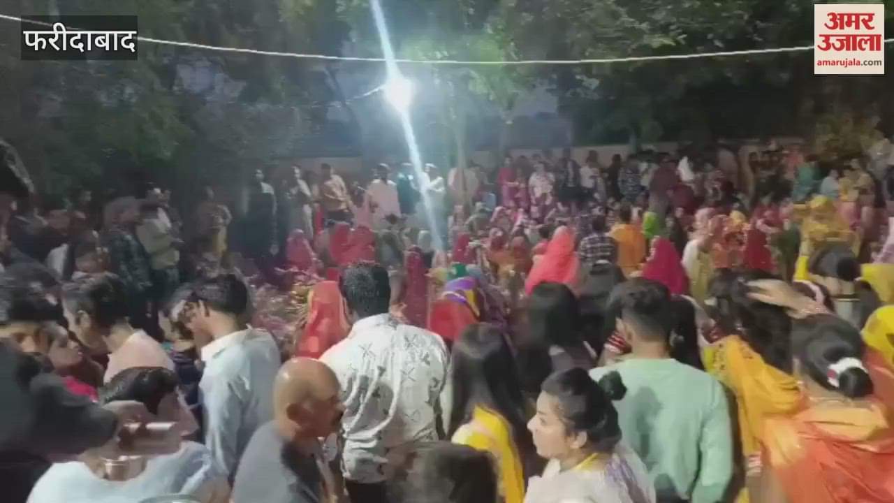 Chhath Mahaparva was celebrated in Sector 50, Faridabad.