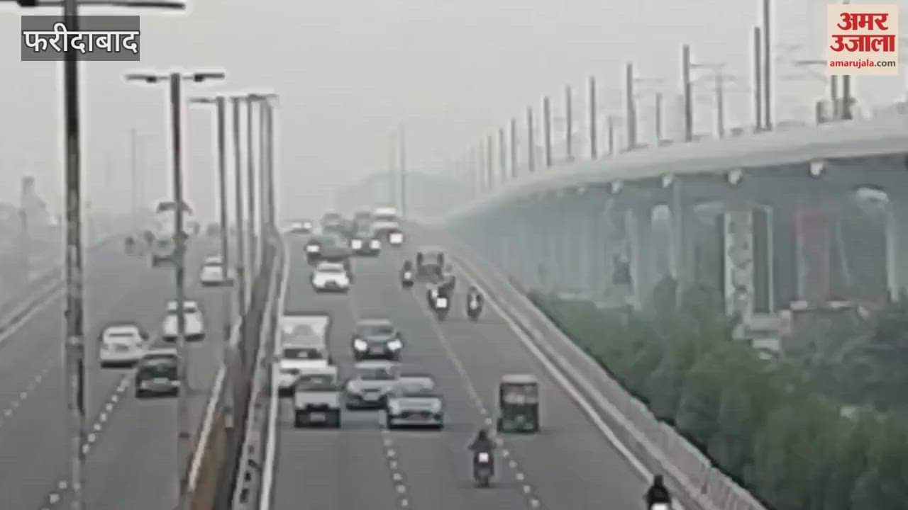 Pollution wreaks havoc in Faridabad Highway visibility plummets