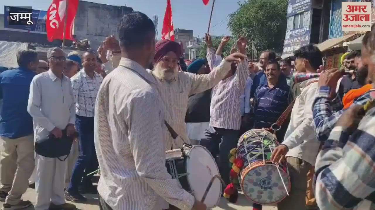 A grand rally was held in Nowshera to celebrate the victory of three Rajya Sabha seats.