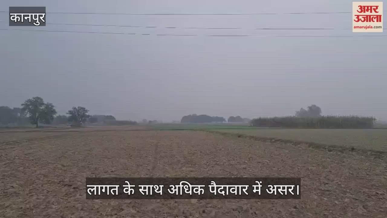 कानपुर: भीतरगांव इलाके में बादलों को डेरा, भारी बारिश की आशंका से किसान चिंतित