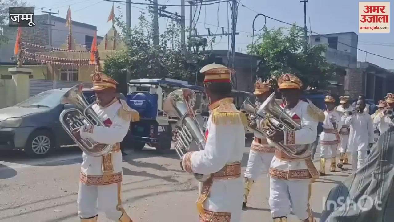 Celebrations in the town on Vishwakarma Jayanti, Suchetgarh MLA inaugurated the procession