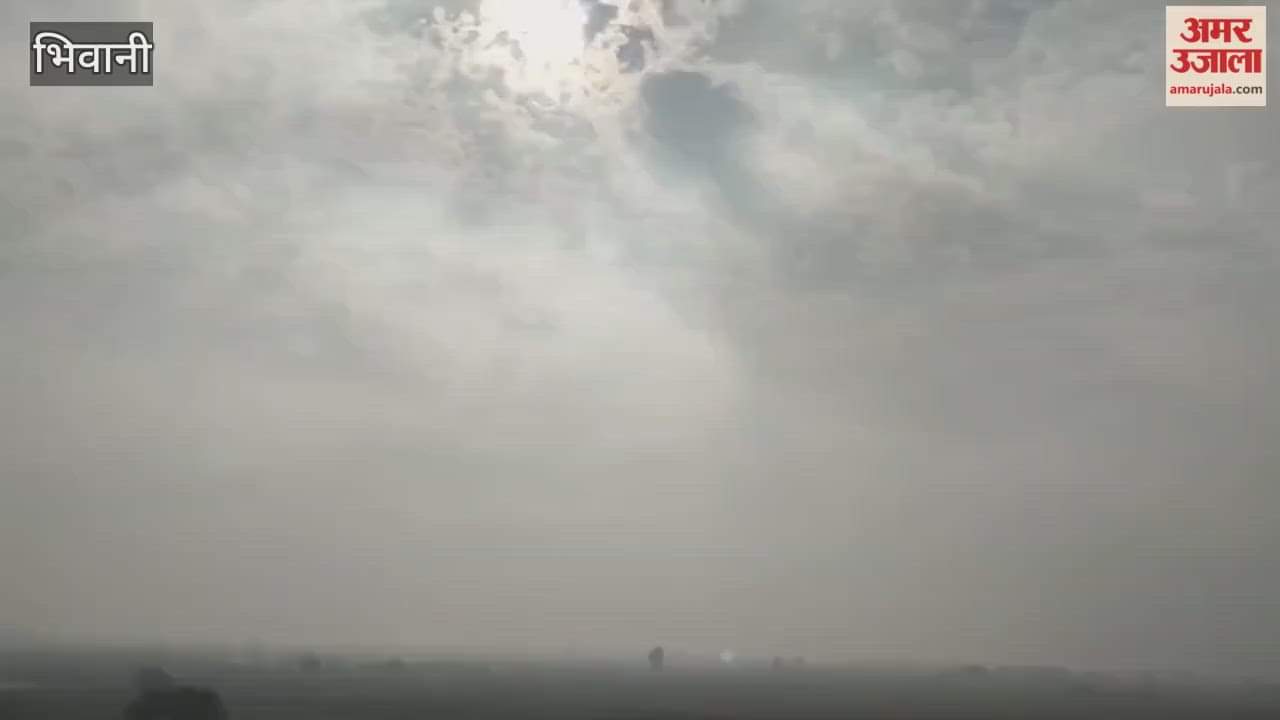 Weather changed in Bhiwani, clouds covered the sky