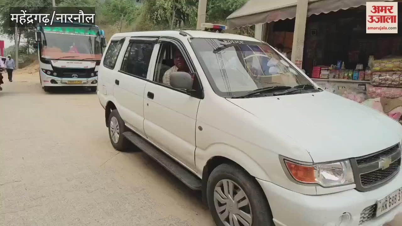 CM Flying Squad raids Mahendragarh, catches bus running without route permit