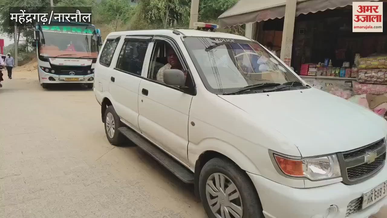 CM Flying Squad raids Mahendragarh, catches bus running without route permit