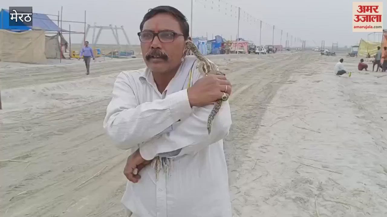 Meerut: Two Squirrels Stay With Chetan for Six Months in Hastinapur Fair