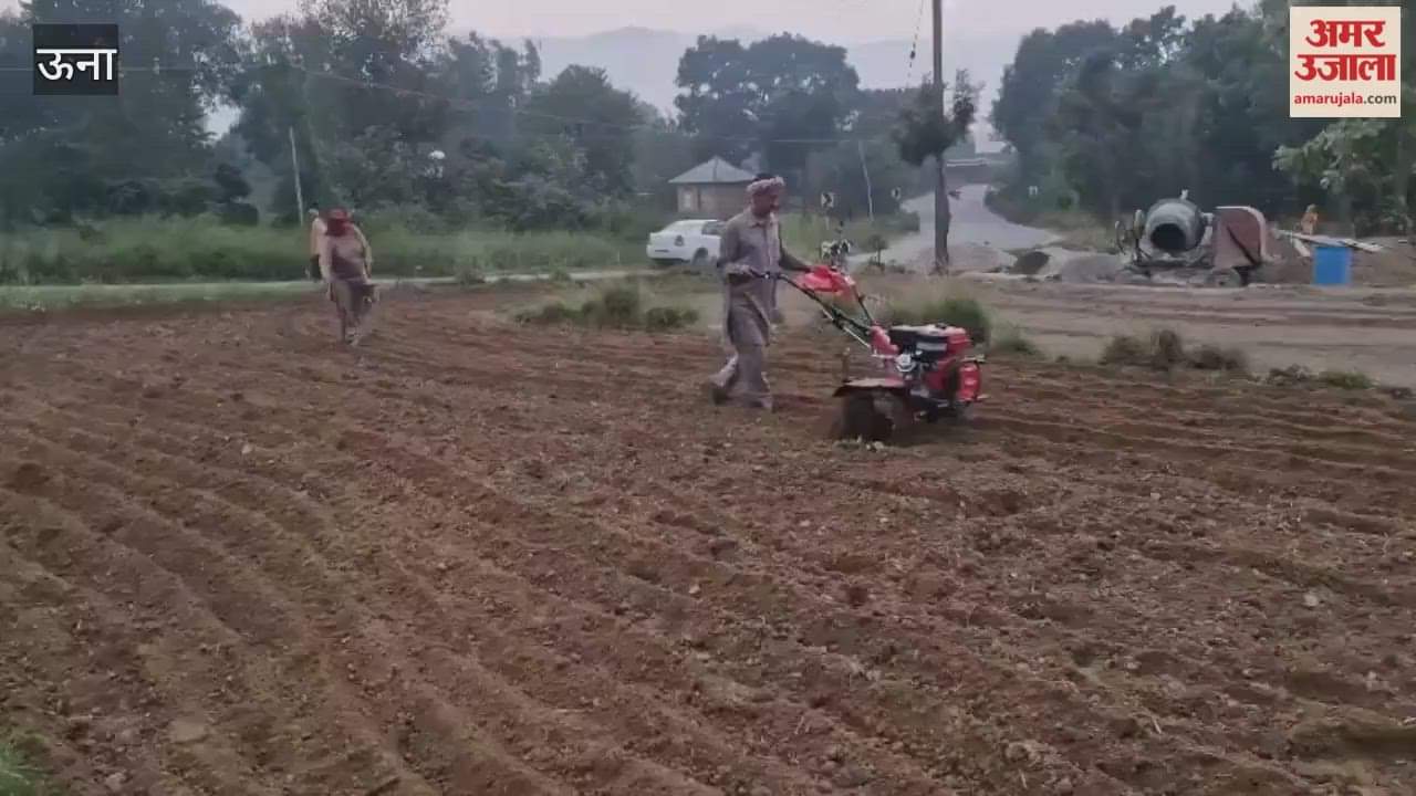 Una The winds of change in agriculture from bullocks to tractors and now even hand-operated mini tractors