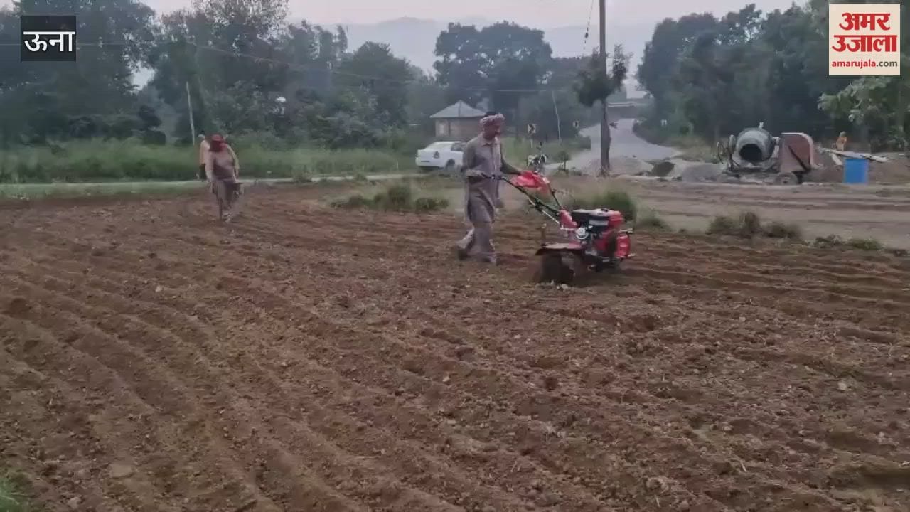 Una The winds of change in agriculture from bullocks to tractors and now even hand-operated mini tractors