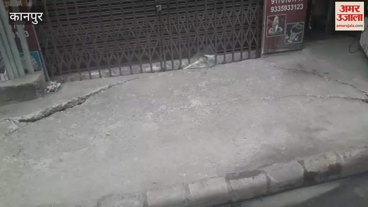 Kanpur: Sinking drains and roads, digging becoming a sore point