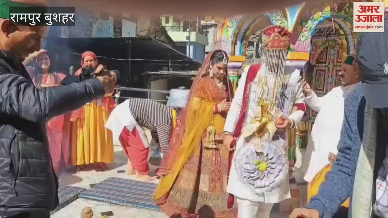 Rampur Bushahr Vishwa Hindu Parishad Rampur organized its 52nd mass marriage ceremony for girls