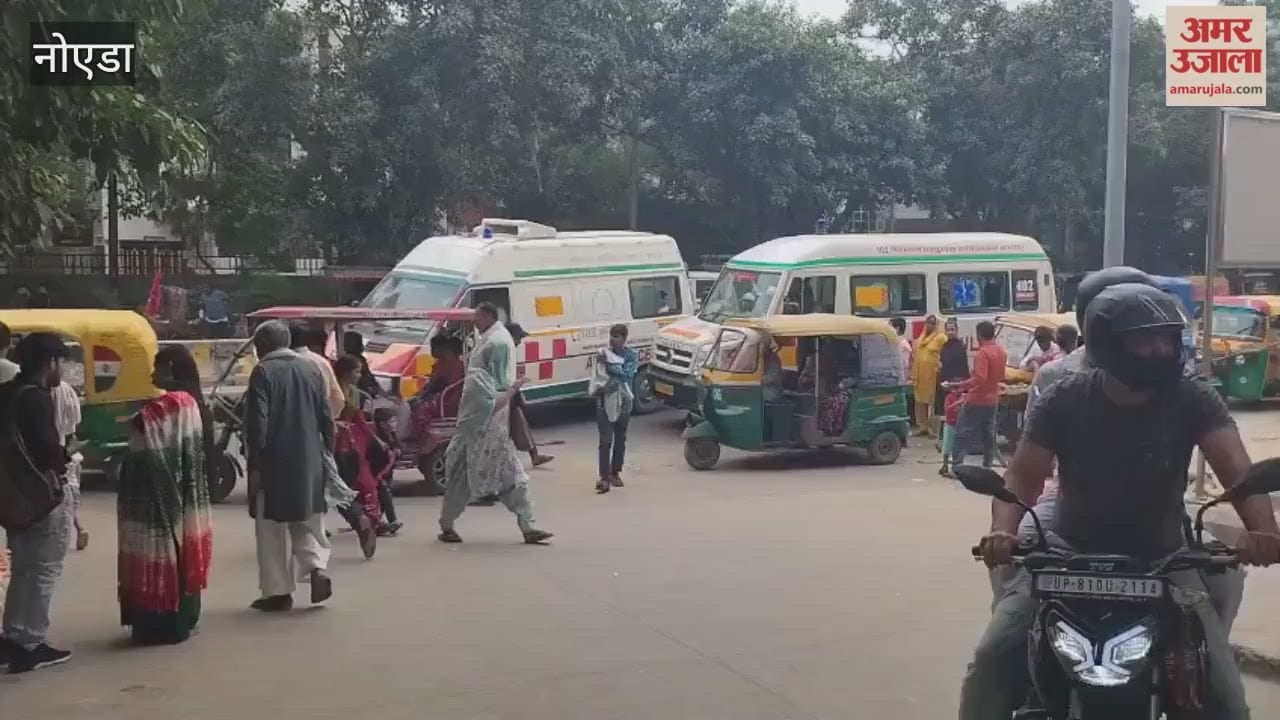 Patients troubled by chaos in Noida District Hospital Sector-39