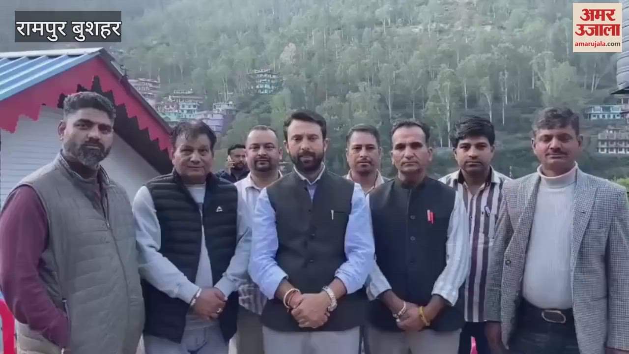 Rampur Bushahr Organizational and introduction meeting of Bharatiya Janata Party Rampur Assembly held at Satyanarayan Temple Rampur