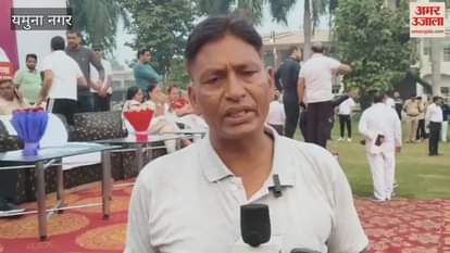 Agriculture and Farmers Welfare Minister Shyam Singh Rana flagged off the Run for Unity in Yamunanagar and administered the oath to the young generation