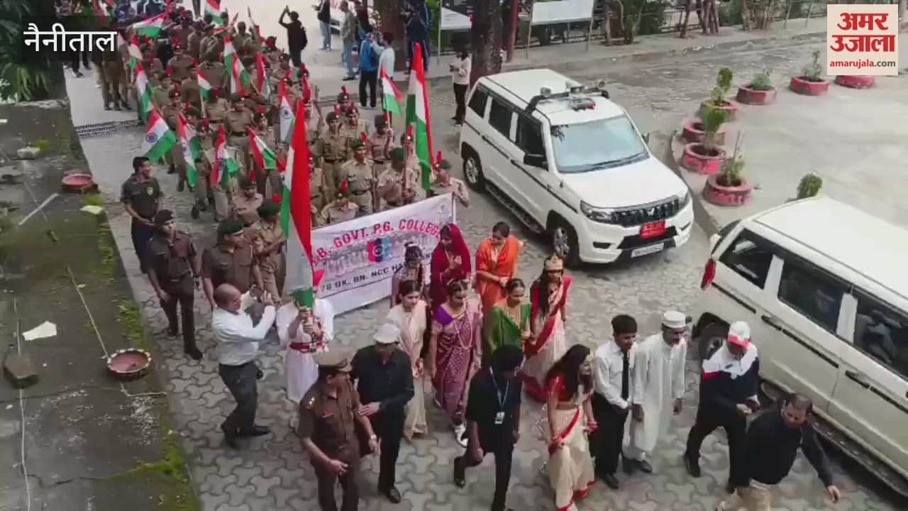 Unity march held in Haldwani on the birth anniversary of Sardar Vallabhbhai Patel