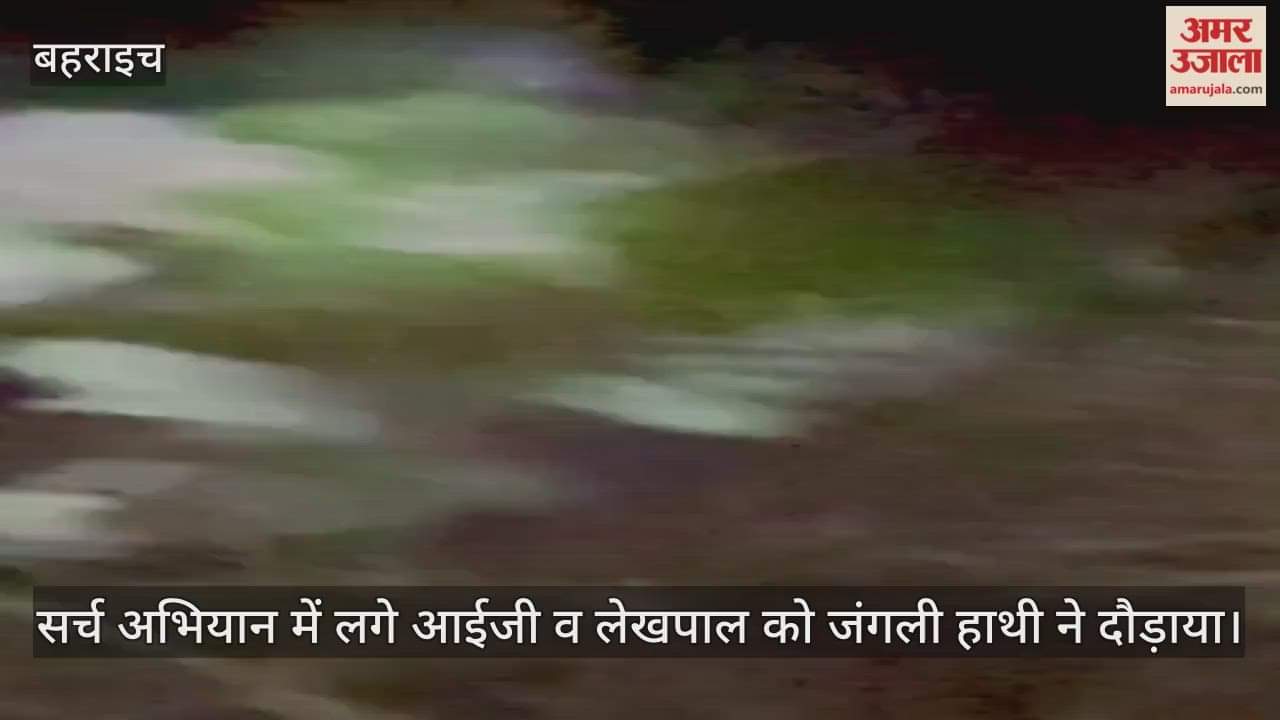 VIDEO: बहराइच में नाव पलटने से 22 ग्रामीण डूबे, एक की मौत, सर्च अभियान में लगे आईजी व लेखपाल को जंगली हाथी ने दौड़ाया