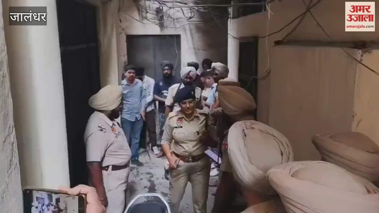 Jalandhar administration demolishes illegal house of drug smuggler in Ali Mohalla