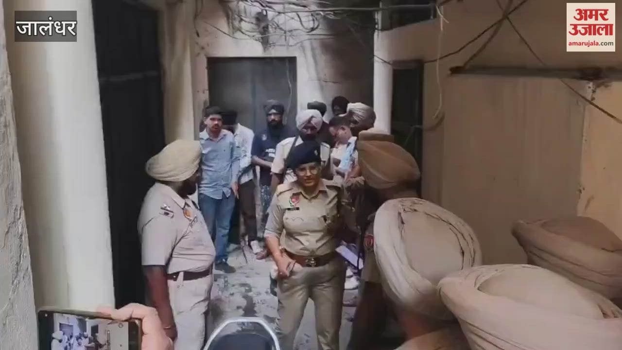 Jalandhar administration demolishes illegal house of drug smuggler in Ali Mohalla