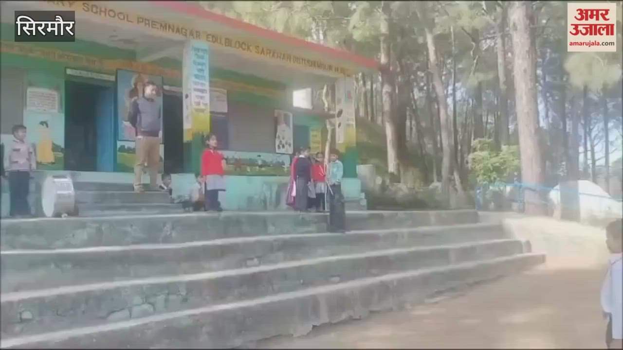 Sirmour Little children of primary class conducted the entire prayer meeting