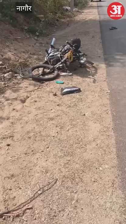 Kheenvsar News: 70-year-old bike rider dies after being hit by a pickup