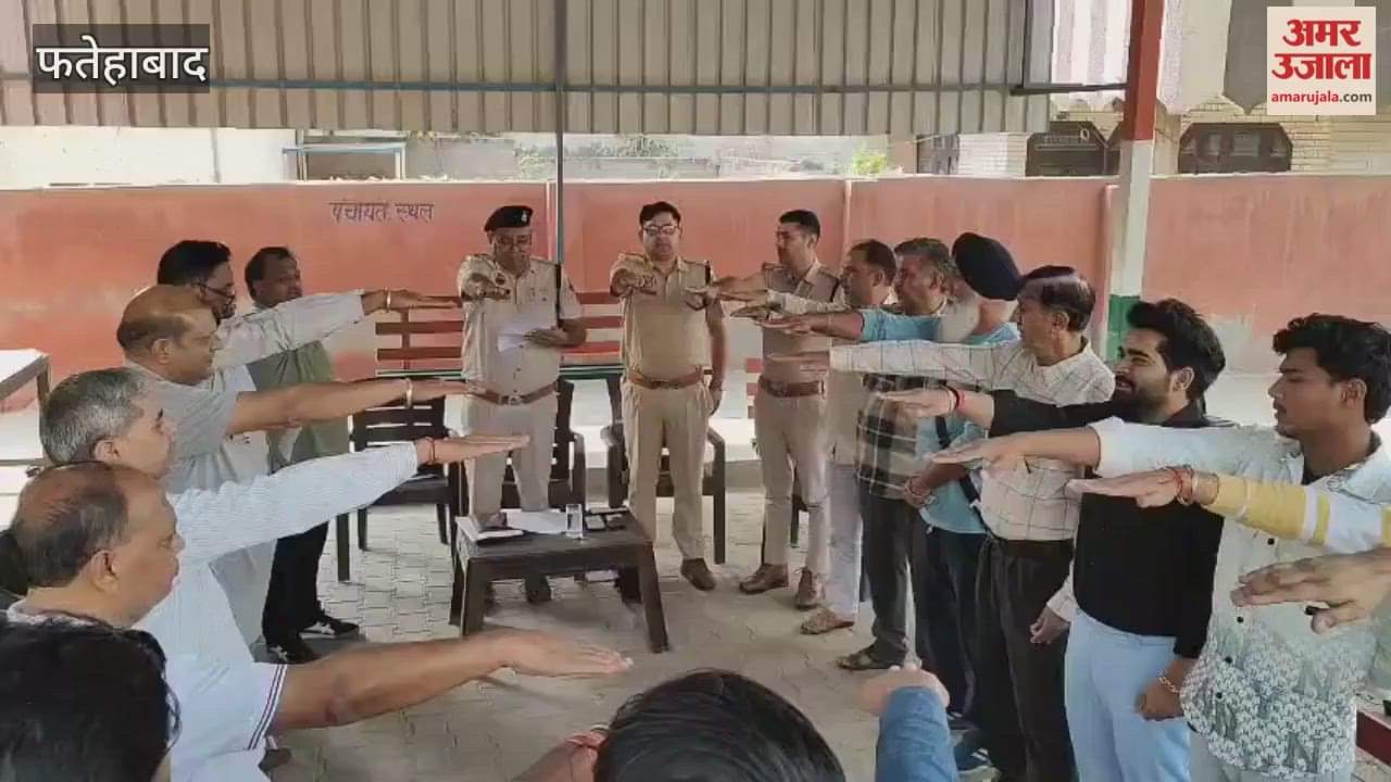 In Tohana, Fatehabad, the station house officer held a meeting with medical store owners and appealed to them not to sell narcotic drugs.