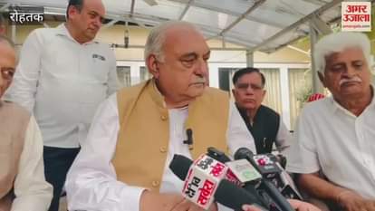 Former Chief Minister Bhupinder Hooda said in Rohtak: A grand alliance government will be formed in Bihar.