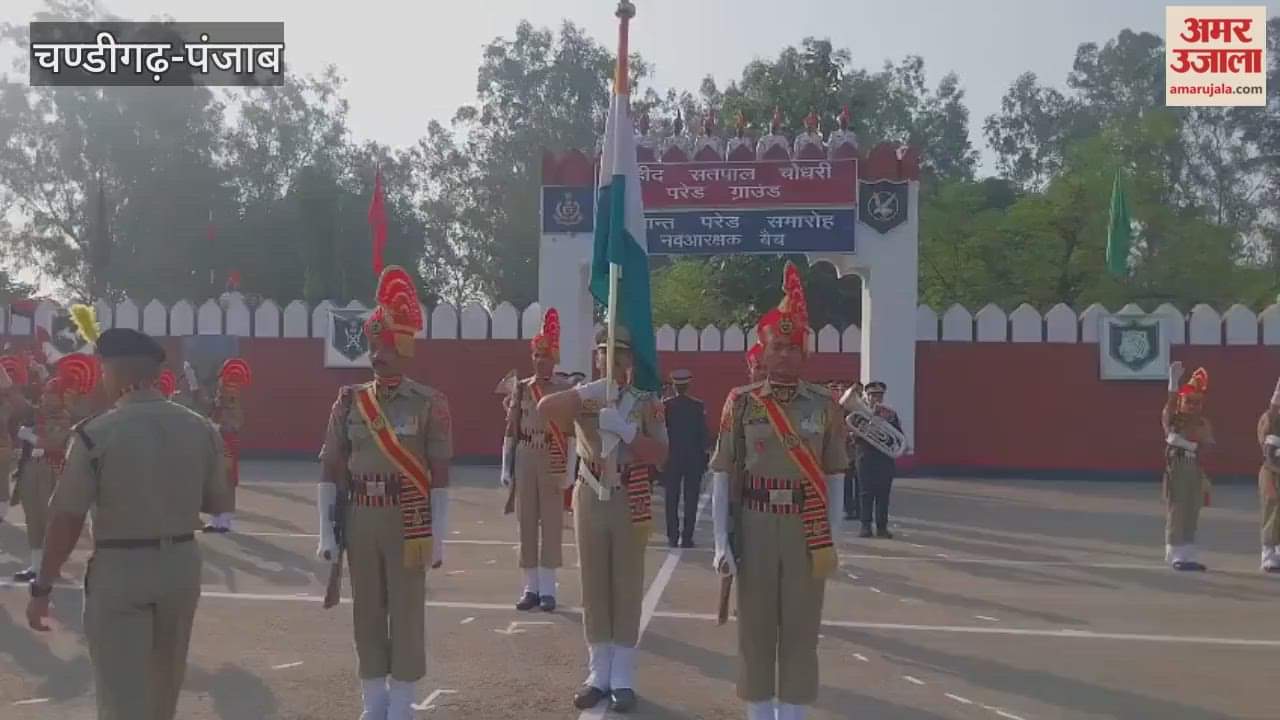 Passing out parade of 145 women new constables at BSF Kharka Camp in Hoshiarpur