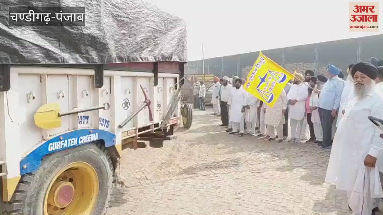 Former minister from Zira, Janmeja Singh Sekhon, distributed wheat seeds to flood-affected farmers