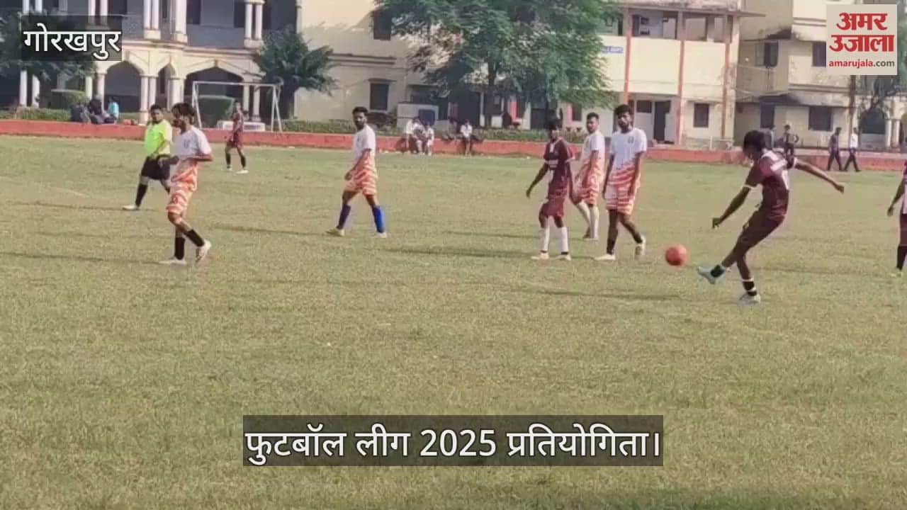 Match played between Bansgaon Football and Sanatan Football Club
