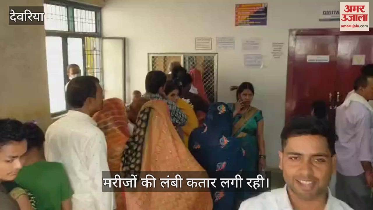 One X-ray machine was out of order, and there was a long queue at the other.