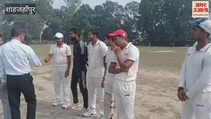 Farid Academy defeated Lakhimpur team by six runs in cricket match in Shahjahanpur